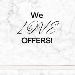 We LOVE offers 🖤🖤🖤